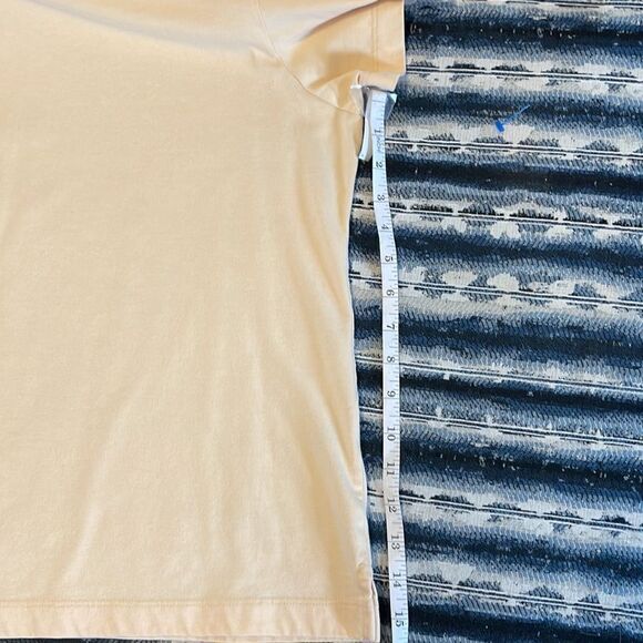 LAND’S END sunny yellow short sleeved T-shirt, size L - Picture 5 of 6